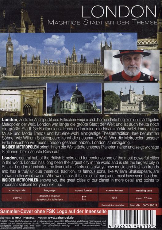 Produktbild: Insider Metropolen - England: London