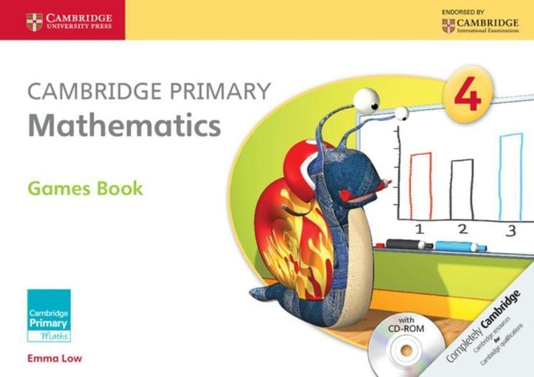 Produktbild: Cambridge Primary Mathematics Stage 4 Games Book [With CDROM]