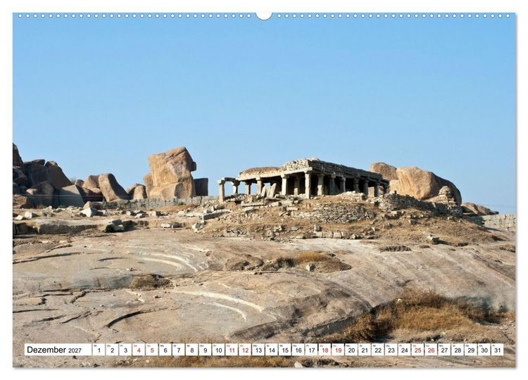 Produktbild: Momente einer Reise - Goa und Karnataka (hochwertiger Premium Wandkalender 2027 DIN A2 quer), Kunstdruck in Hochglanz