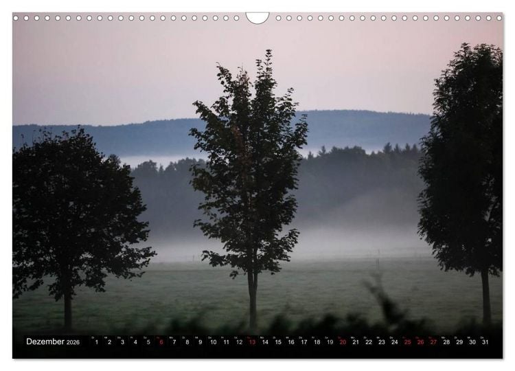 Produktbild: Sch&ouml;ne Landschaften der Oberlausitz (Wandkalender 2026 DIN A3 quer), CALVENDO Monatskalender