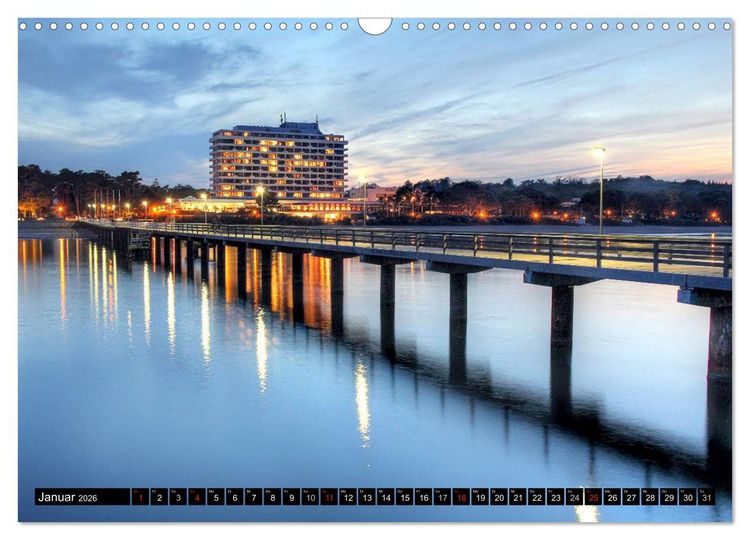 Produktbild: Timmendorfer Strand (Wandkalender 2026 DIN A3 quer), CALVENDO Monatskalender