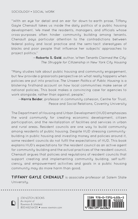 Produktbild: Unseen Politics of Public Housing