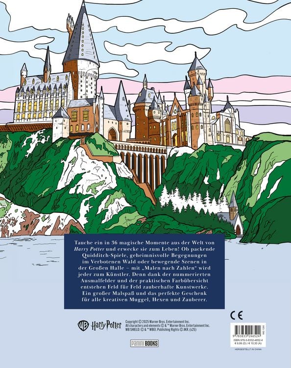 Produktbild: Aus den Filmen zu Harry Potter: Malen nach Zahlen