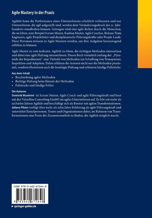 Produktbild: Agile Mastery in der Praxis