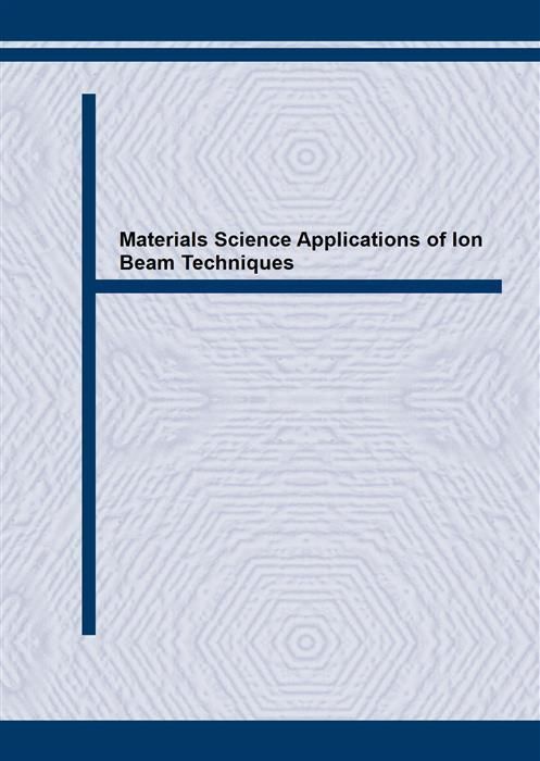 Produktbild: Materials Science Applications of Ion Beam Techniques
