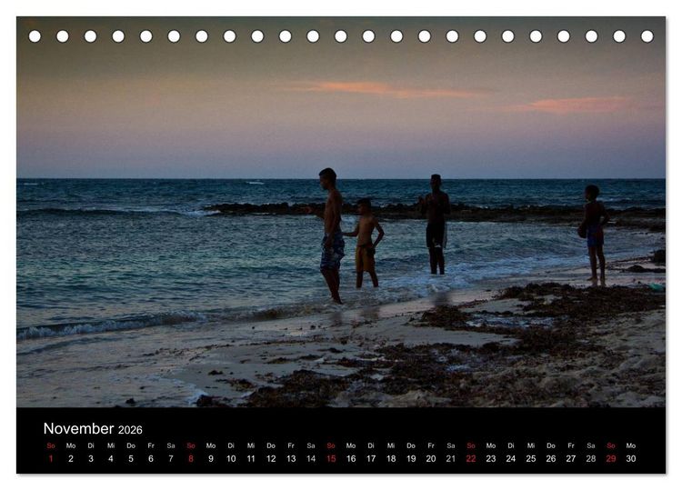Produktbild: KUBA - Land und Menschen (Tischkalender 2026 DIN A5 quer), CALVENDO Monatskalender