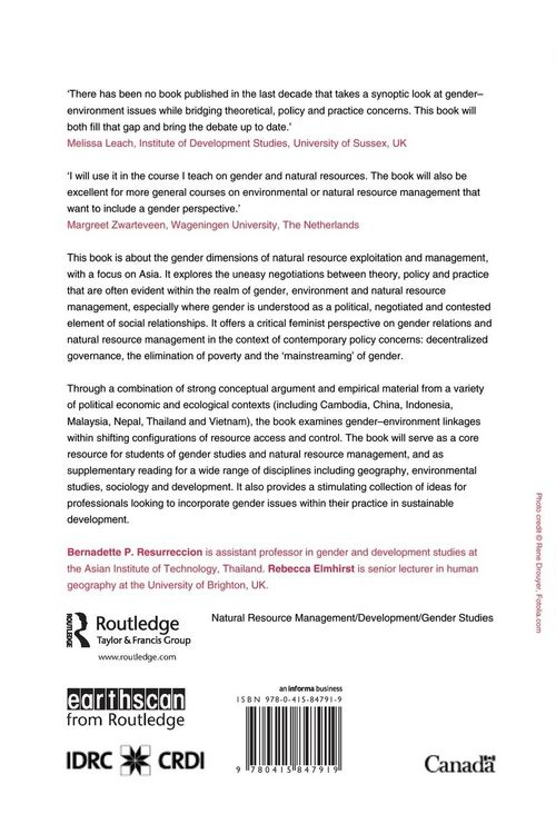 Produktbild: Gender and Natural Resource Management