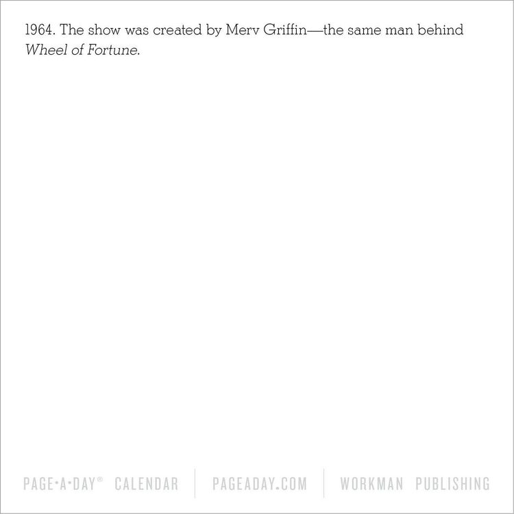 Produktbild: 365 Days of Amazing Trivia Page-A-Day(r) Calendar 2026