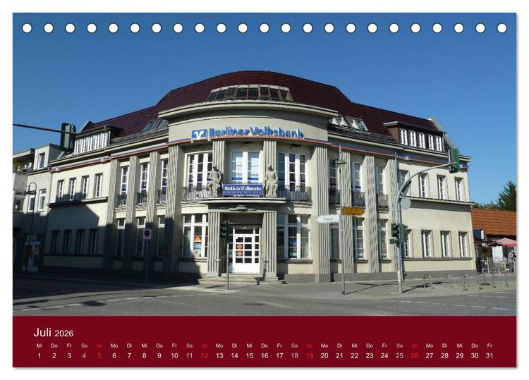 Produktbild: Falkensee - Das Tor zum Havelland (Tischkalender 2026 DIN A5 quer), CALVENDO Monatskalender
