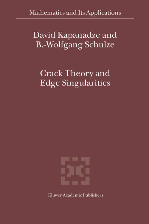 Produktbild: Crack Theory and Edge Singularities