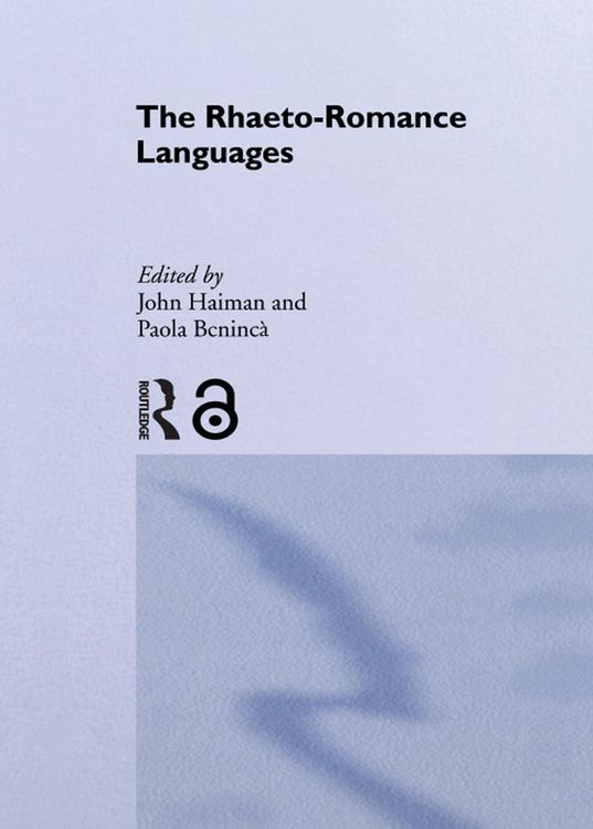 Produktbild: The Rhaeto-Romance Languages