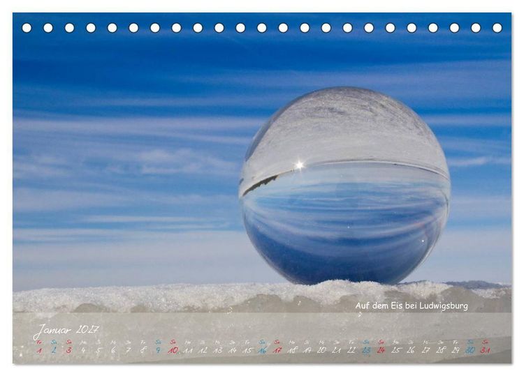 Produktbild: Natur und Glas (Tischkalender 2027 DIN A5 quer), CALVENDO Monatskalender