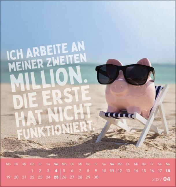 Produktbild: Lieber verr&uuml;ckt das Leben genie&szlig;en 2027