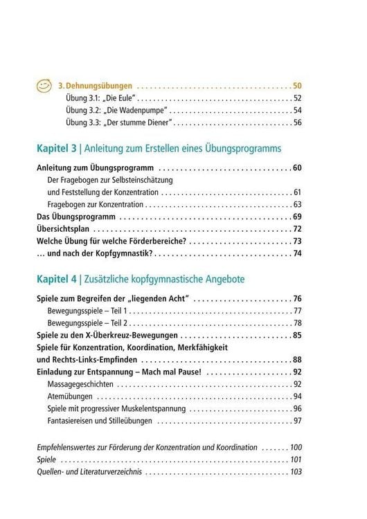 Produktbild: Praxisbuch Kopfgymnastik f&uuml;r Kinder