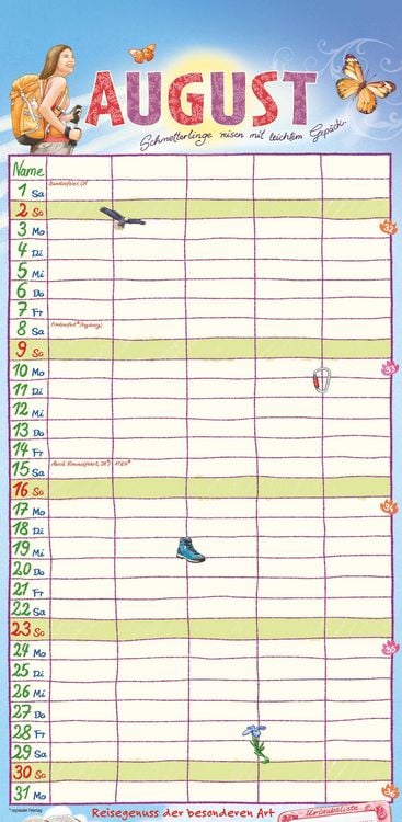 Produktbild: Unser Jahr - Unser Familienplaner für den Alltag 2026 - Familien-Timer - Termin-Planer - Kinder-Kalender - Familien-Kalender - 22x45