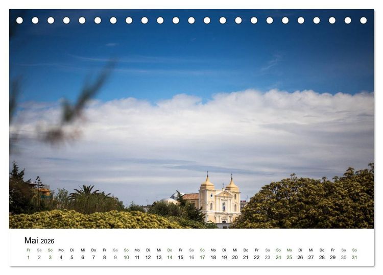 Produktbild: Ischia - Isola verde (Tischkalender 2026 DIN A5 quer), CALVENDO Monatskalender