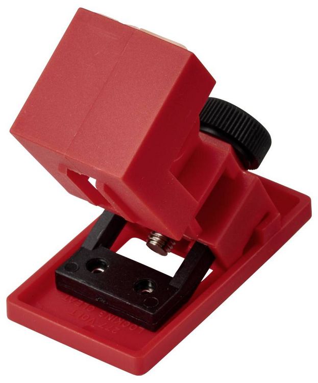 Produktbild: Sygonix SY-6872680 Verriegelung 28.9mm Rot Leistungsschalter Klemme 16.5x12mm