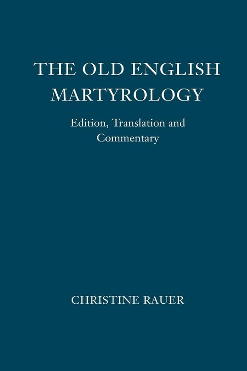 Produktbild: The Old English Martyrology