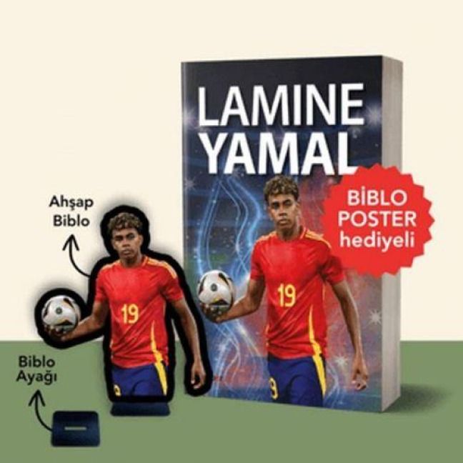 Produktbild: Lamine Yamal - Biblo Poster Hediyeli