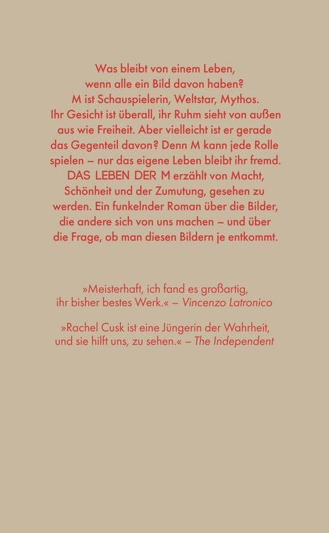 Produktbild: Das Leben der M