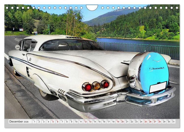 Produktbild: American Classic Cars - Photo collection (Wall Calendar 2026 DIN A4 landscape), CALVENDO 12 Month Wall Calendar
