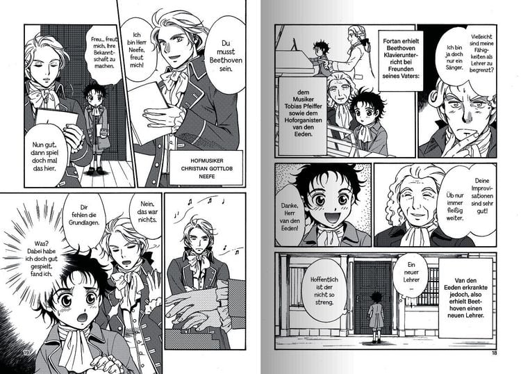 Produktbild: MANGA-Biografien &ndash; Beethoven