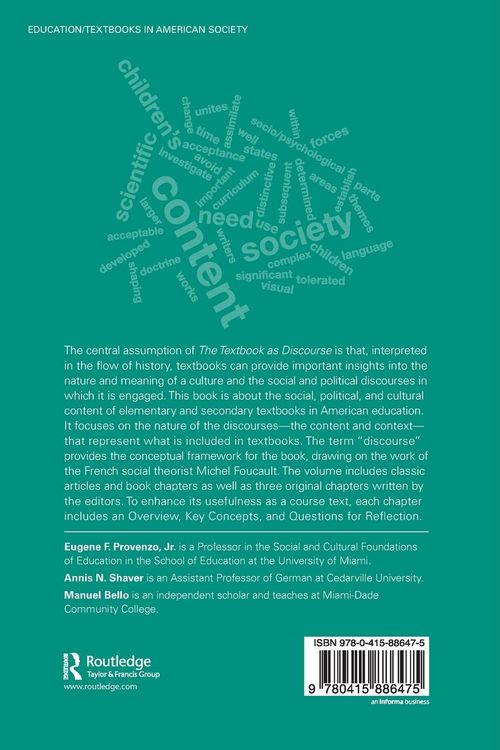 Produktbild: The Textbook as Discourse