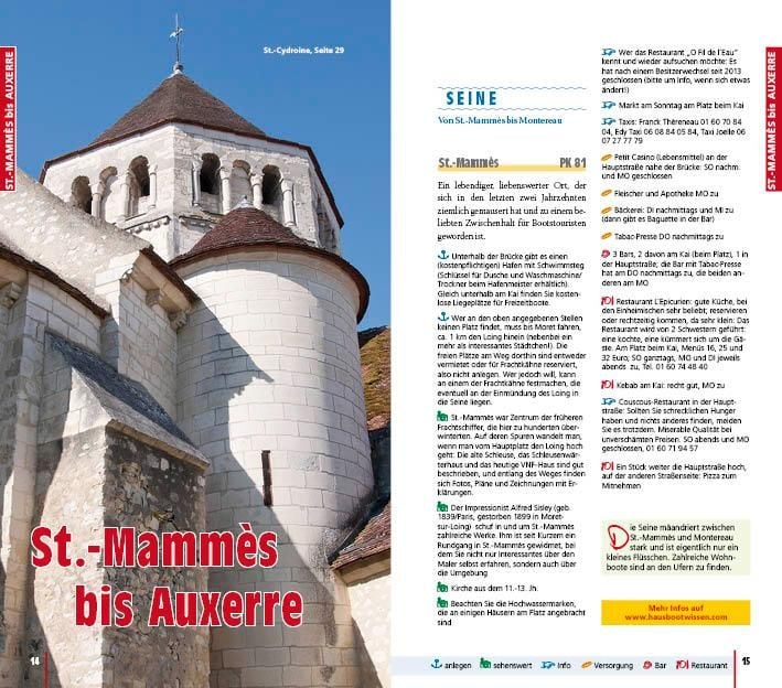 Produktbild: Yonne und Nivernais: Mit dem Hausboot unterwegs. Detailf&uuml;hrer