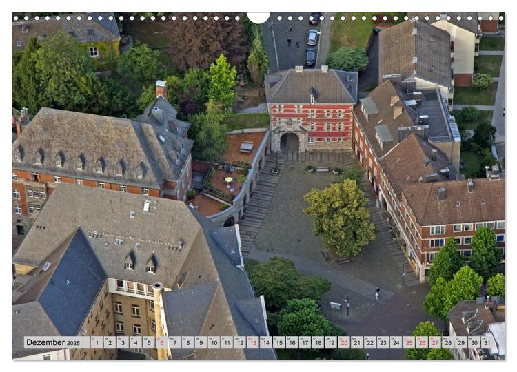 Produktbild: Aachen aus der Luft - Eine Fahrt mit dem Hei&szlig;luftballon (Wandkalender 2026 DIN A3 quer), CALVENDO Monatskalender