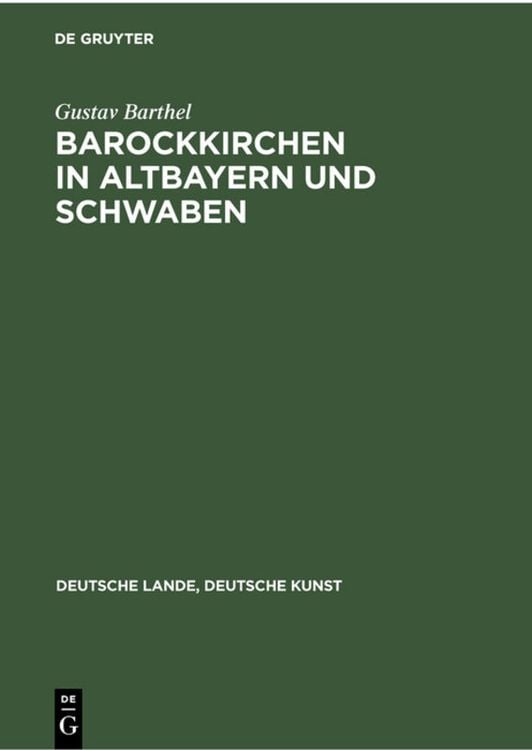Produktbild: Barockkirchen in Altbayern und Schwaben