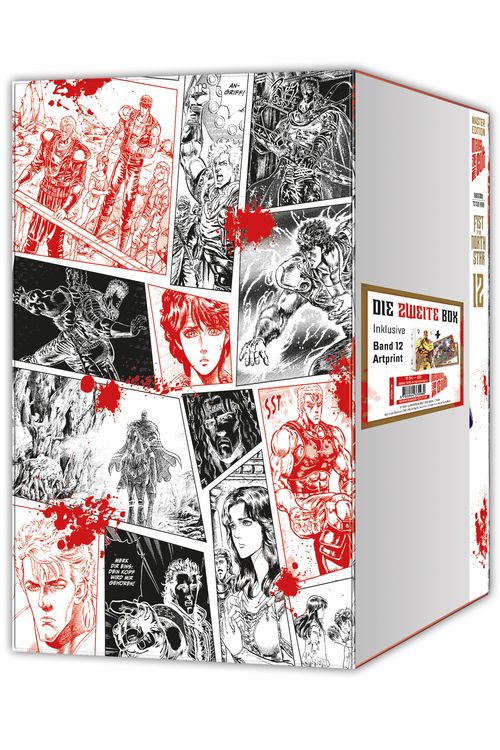 Produktbild: Fist of the North Star Master Edition 12 mit Sammelschuber