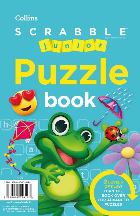 Produktbild: SCRABBLE(TM) Junior Puzzle Book