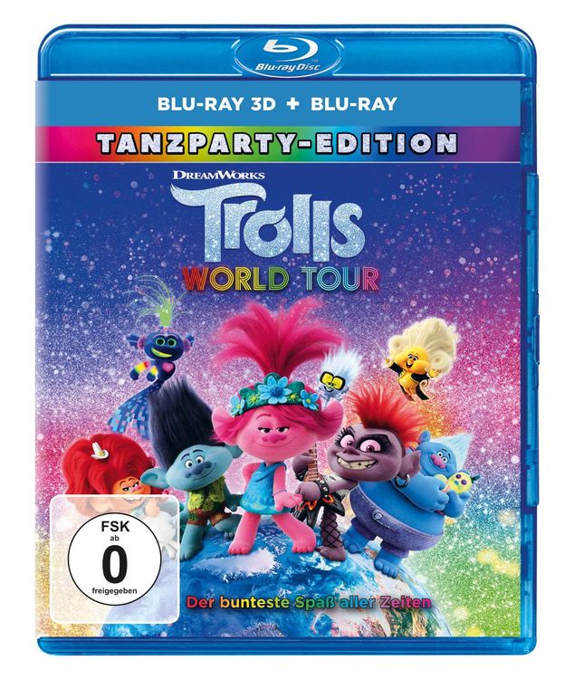Produktbild: Trolls World Tour (+ Blu-ray 2D)