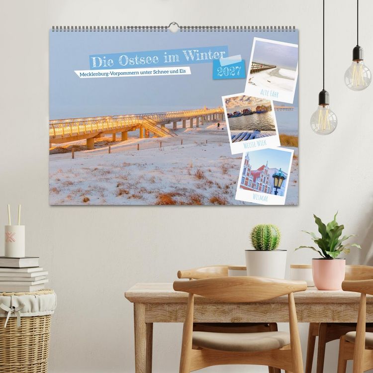 Produktbild: Die Ostsee im Winter (Wandkalender 2027 DIN A2 quer), CALVENDO Monatskalender