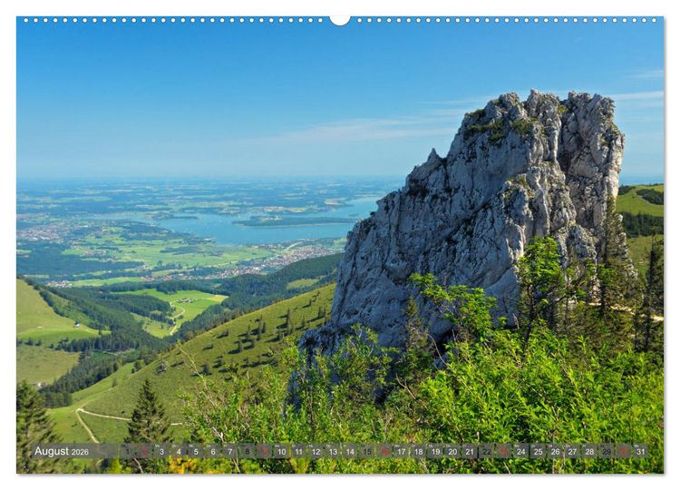 Produktbild: Traumhafter Chiemsee &ndash; Impressionen vom Bayerischen Meer (Wandkalender 2026 DIN A2 quer), CALVENDO Monatskalender