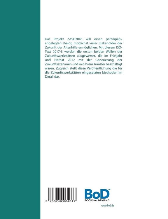 Produktbild: Zukunftsszenario Altenhilfe Schleswig-Holstein 2030/2045
