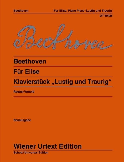 Produktbild: Beethoven, L: "F&uuml;r Elise" und Klavierst&uuml;ck "Lustig - Traurig