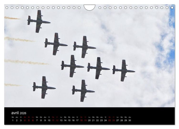 Produktbild: Les Frecce Tricolori (Calendrier mural 2026 DIN A4 vertical), CALVENDO calendrier mensuel