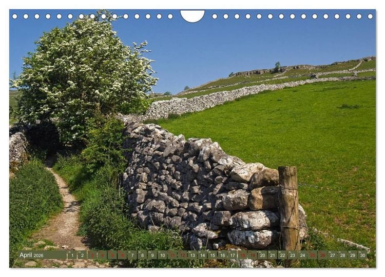 Produktbild: Yorkshire Dales, eine Landschaft zum Tr&auml;umen (Wandkalender 2026 DIN A4 quer), CALVENDO Monatskalender