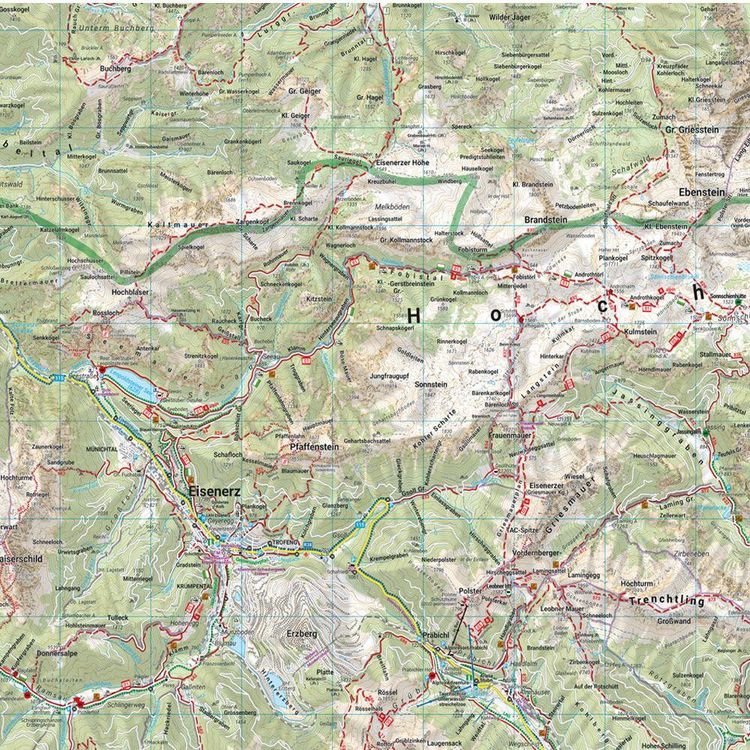 Produktbild: Freytag & berndt Wanderkarte WK 0041 Hochschwab, Veitschalpe - Eisenerz - Bruck an der Mur 1:50.000
