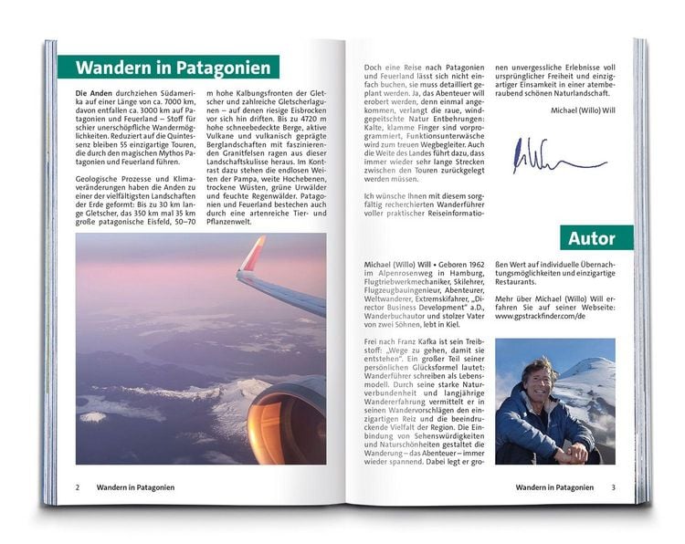 Produktbild: KOMPASS Wanderf&uuml;hrer Patagonien und Feuerland, 55 Touren mit Extra-Tourenkarte