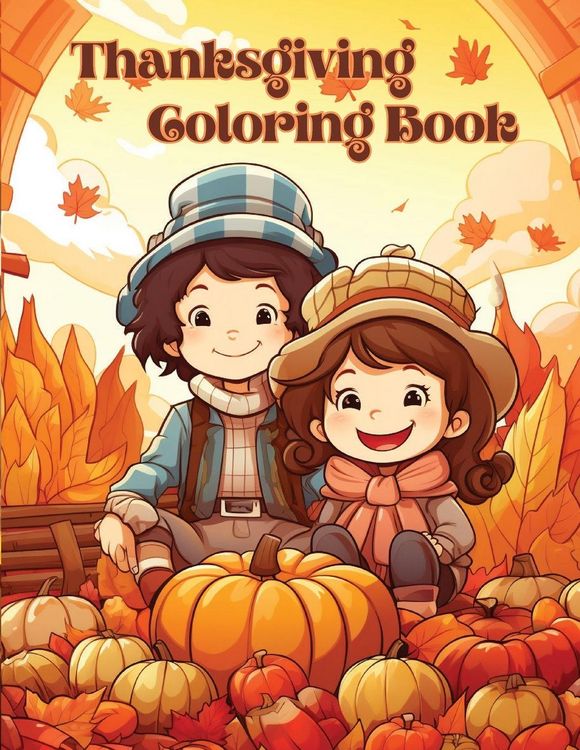 Produktbild: Thanksgiving Coloring Book