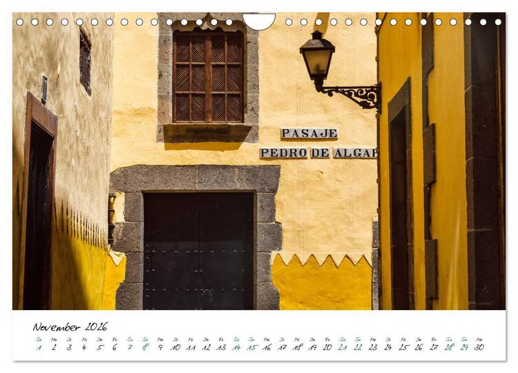 Produktbild: Gran Canaria - 365 Tage Fr&uuml;hling (Wandkalender 2026 DIN A4 quer), CALVENDO Monatskalender