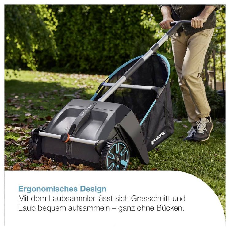 Produktbild: GARDENA 03566-20 Laubsammler Arbeitsbreite 49cm