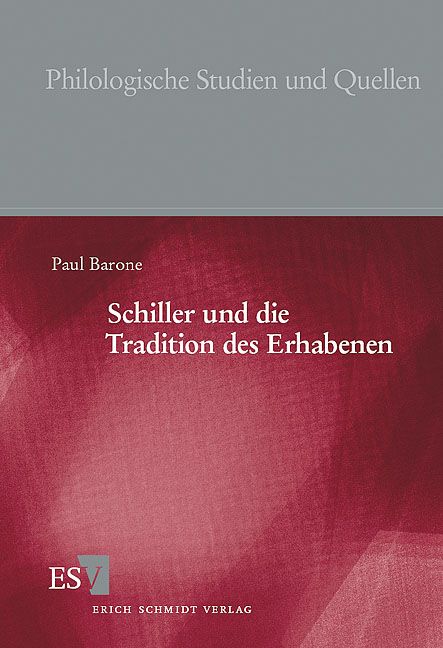 Produktbild: Schiller und die Tradition des Erhabenen