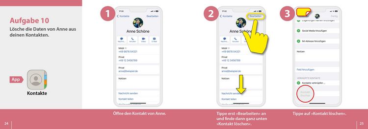 Produktbild: Meine Smartphone-Anleitung f&uuml;r iOS / iPhone&nbsp;&ndash; Smartphonekurs f&uuml;r Senioren (Kursbuch Version iPhone) &ndash; Das Kursbuch f&uuml;r Apple iPhones / iOS
