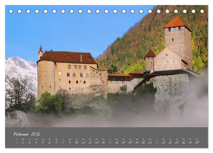 Produktbild: Romantisches S&uuml;dtirol (Tischkalender 2026 DIN A5 quer), CALVENDO Monatskalender