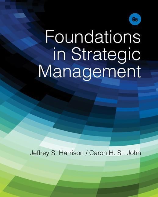 Produktbild: Foundations in Strategic Management