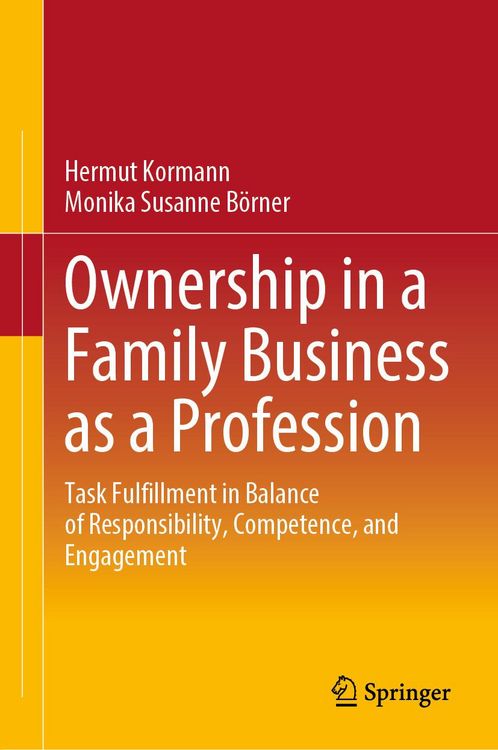Produktbild: Ownership in a Family Business as a Profession