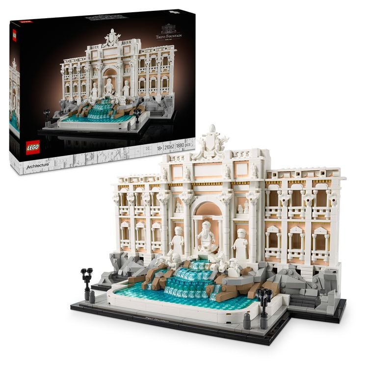 Produktbild: LEGO Architecture Trevi-Brunnen - Modell f&uuml;r Erwachsene 21062